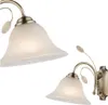 Globo Posadas lampa ścienna w kolorze brązu, 1xE27; Podgląd zdjęcia produktu 2