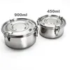 Brotdose Brotdosen Set Edelstahl Lunchbox mit Deckel Produktbild-Vorschau 2