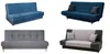 Elastischer Velours-Bezug für Schlafsofa / Couch 190–210 cm Produktbild-Vorschau 9