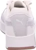 The back view of a beige Puma sneaker. Produktbild-Vorschau