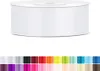 Satinband 25mm Weiß - 25 Meter Rolle Geschenk- & Produktbild-Vorschau 1