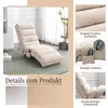Leżanka relaksacyjna, fotel tapicerowany, sofa z funkcją Podgląd zdjęcia produktu 2