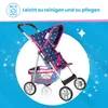 Kinderplay Puppenwagen KP0280T – Leichter klappbarer Produktbild-Vorschau 6