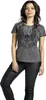 Rock Rebel by EMP Damen graues T-Shirt mit Frontprint und Produktbild-Vorschau 4