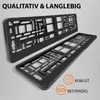 2 Stück Kennzeichenhalter in Schwarz Nummernschild Produktbild-Vorschau 7