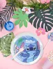 Papierowe talerzyki Stitch, 23cm, 8szt Podgląd zdjęcia produktu 3