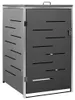 vidaXL Box pour poubelles pour 1 tonne 69x77,5x115 cm acier Voir les images du produit 1