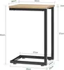 SoBuy FBT44-N Beistelltisch Kaffeetisch Sofatisch Produktbild-Vorschau 7