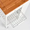 Zeller Küchenrollwagen, Bambus/MDF, weiß, 50 x 37 x 86,5 cm Produktbild-Vorschau 14