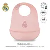 Real Madrid Baby Lätzchen aus Silikon – Rosa, BPA-frei Produktbild-Vorschau 4
