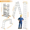 Mehrzweckleiter Multifunktionsleiter Klappleiter Produktbild-Vorschau 2