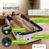 Juskys Luftmatratze Sapri M in Blau-Weiß - 1 Personen Produktbild-Vorschau 5