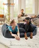 Feandrea Hundebett, Hundekissen in Leinenoptik, Hundekorb, Produktbild-Vorschau 5