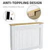 FATIVO Cache-radiateur 78×20×92,5 cm – Cache-radiateur haut Voir les images du produit 6