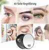 Zvětšovací zrcátko 40x, malé zvětšovací zrcátko s přísavkou Náhled obrázku produktu 3