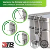 Toolbrothers Ventaglio in acciaio inox con 2 ripiani e Anteprima dell’immagine prodotto 7