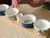 Porzellan-Tapas-Set auf einem Holztablett Produktbild-Vorschau 4