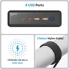 VOOMY 6-in-1 Steckdosenleiste 65W USB-C – 2x USB-C & 2x Produktbild-Vorschau 3