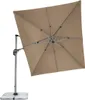 Doppler Active II Ampelschirm Sonnenschirm 350x260cm greige Produktbild-Vorschau 23