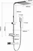 Duschsystem mit Thermostat Chrom STANEW, Duscharmatur Produktbild-Vorschau 8