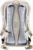 The back of a beige Deuter backpack with a mesh ventilation system. Anteprima dell’immagine prodotto