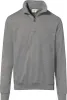 HAKRO Zip Sweatshirt Premium #451 Gr. S grau-meliert Produktbild-Vorschau 1