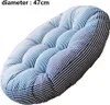Rund Stuhlkissen,47 cm,Polster Tatami Kissen fš¹r Produktbild-Vorschau 2