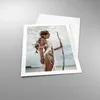 Poster - Poster ohne Rahmen - Brennen Mann Frau - 50x70 cm Produktbild-Vorschau 3