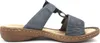 Rieker Damen Pantolette mit Klettverschluss und T-Riemen Produktbild-Vorschau 57