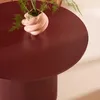 Lenox table de salle à manger Ø110cm rouge. Voir les images du produit 12