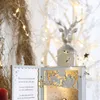 LED Kupferlichterkette Tauperlen, goldene Sterne, innen, Produktbild-Vorschau 3