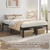 Yaheetech Bettrahmen 37cm Metallbett Bettgestell aus Produktbild-Vorschau 3