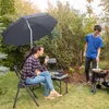 Relaxdays Parasol 180 cm réglable en hauteur basculant Voir les images du produit 2