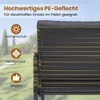 Zestaw mebli ogrodowych z polyrattanu COSTWAY, meble Podgląd zdjęcia produktu 6