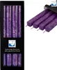 Stearin Stabkerze Set - violett Produktbild-Vorschau 4