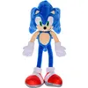 A full-body shot of a Sonic the Hedgehog plush toy against a white background. Produktbild-Vorschau