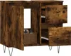 vidaXL Badschrank Räuchereiche 65x33x60 cm Holzwerkstoff - Produktbild-Vorschau 4