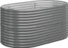 vidaXL Hochbeet Verzinkter Stahl 152x80x68 cm Grau Produktbild-Vorschau 1