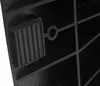A close-up view of a black plastic ramp with a ribbed rubber foot. Podgląd zdjęcia produktu