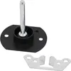 A black plastic base with a silver metal pin attached, and a separate metal bracket. Podgląd zdjęcia produktu