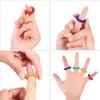 30 Stücke Sensorische Finger Ringe, Stacheliger Finger Produktbild-Vorschau 2