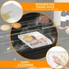 Płyta grillowa ze stali nierdzewnej XMTECH, wymiary 30 x 40 Podgląd zdjęcia produktu 4