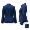 BONPRIX Damen Blazer Dunkelblau – Taillierte Business Jacke Produktbild-Vorschau 4