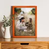MG Design Bilderrahmen 30 x 40 cm - Fotorahmen mit Orange Produktbild-Vorschau 2