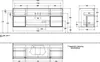 Villeroy & Boch F452GNPC Waschbeckenunterschrank Finion F45 Produktbild-Vorschau 3