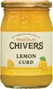 A jar of Chivers Lemon Curd on a white background. Voir les images du produit