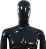vidaXL Manichino uomo con base in vetro nero 185 cm Anteprima dell’immagine prodotto 6
