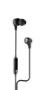 A pair of black Skullcandy in-ear headphones with a Lightning connector, shown against a white background. Produktbild-Vorschau