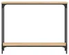 vidaXL Konzolový stolek Sonoma dub 100x22,5x75 cm výrobek Náhled obrázku produktu 4