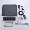 A collection of shower system components laid out on a white background. Produktbild-Vorschau